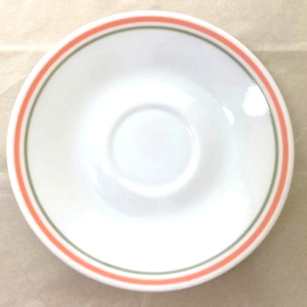 Corelle Peach Floral Saucer